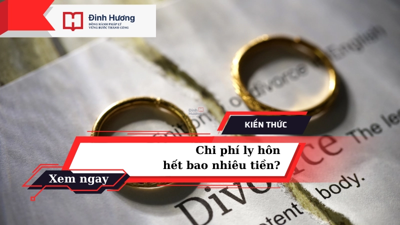 chi phí ly hôn