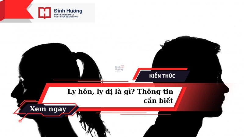 ly hôn ly dị là gì