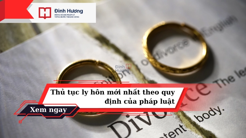 thủ tục ly hôn