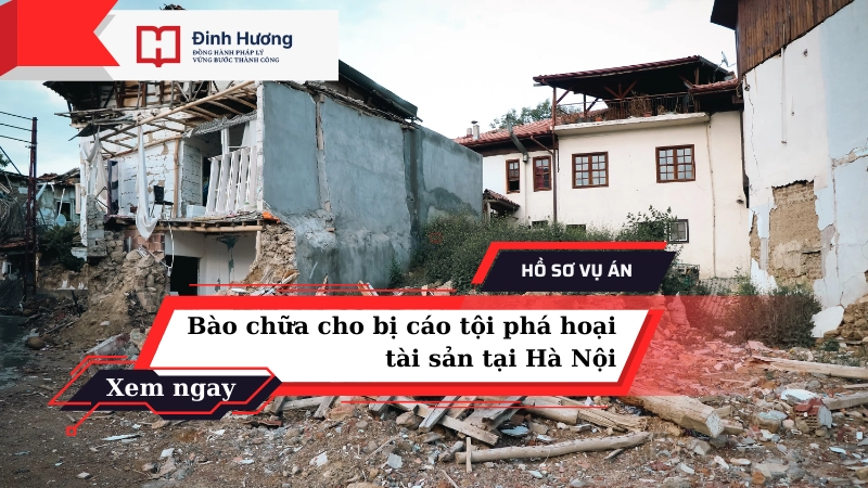 vụ án phá hoại tài sản hà nội