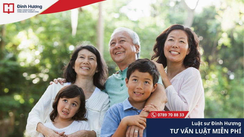 các đối tượng không phụ thuộc vào nội dung di chúc
