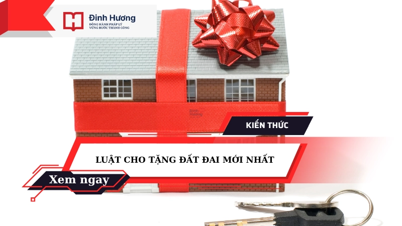 luật cho tặng đất đai