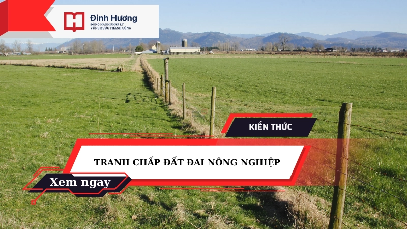 tranh chấp đất nông nghiệp