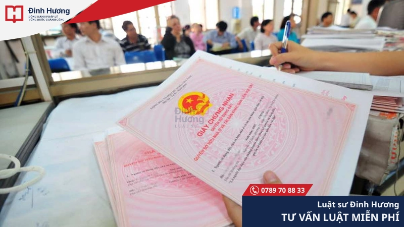 Bên bán phải có giấy chứng nhận quyền sử dụng đất