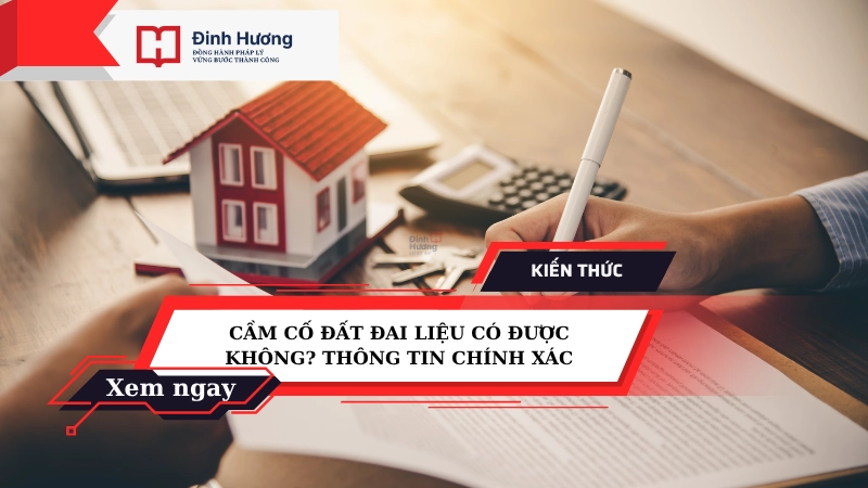 cầm cố đất đai