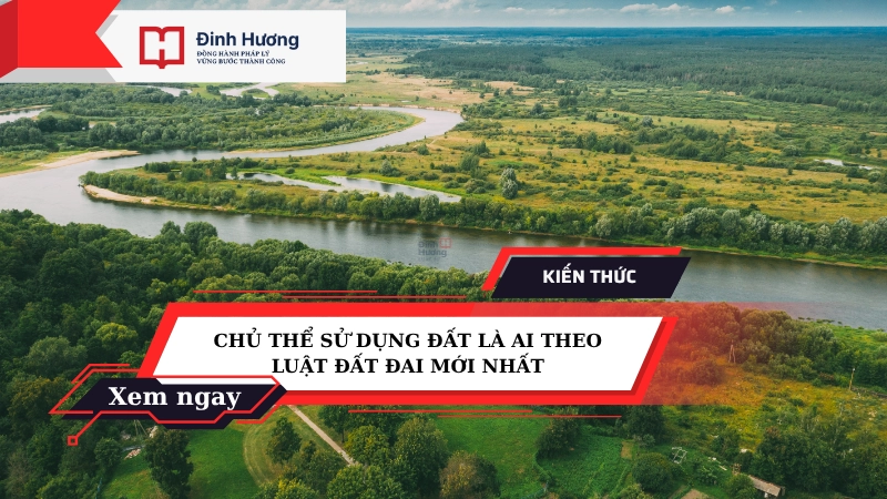 chủ thể sử dụng đất
