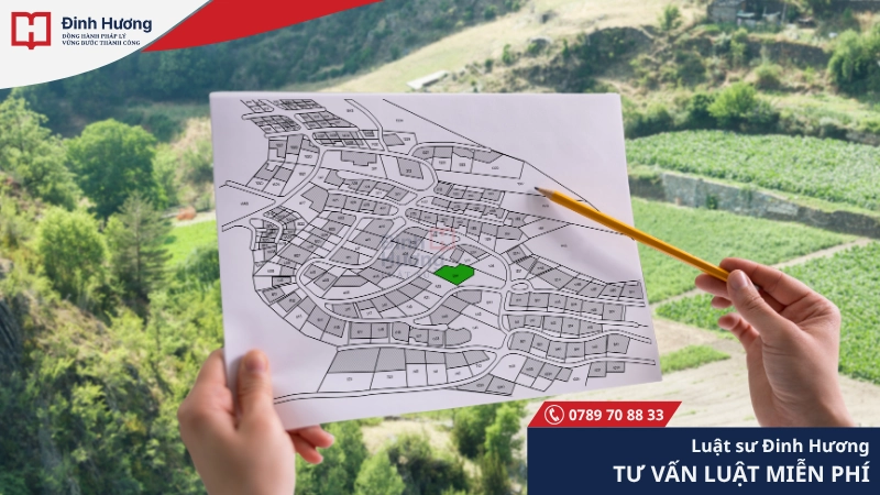 Lấn đất là hành vi sử dụng đất vượt qua lằn ranh, ranh giới đất của mình