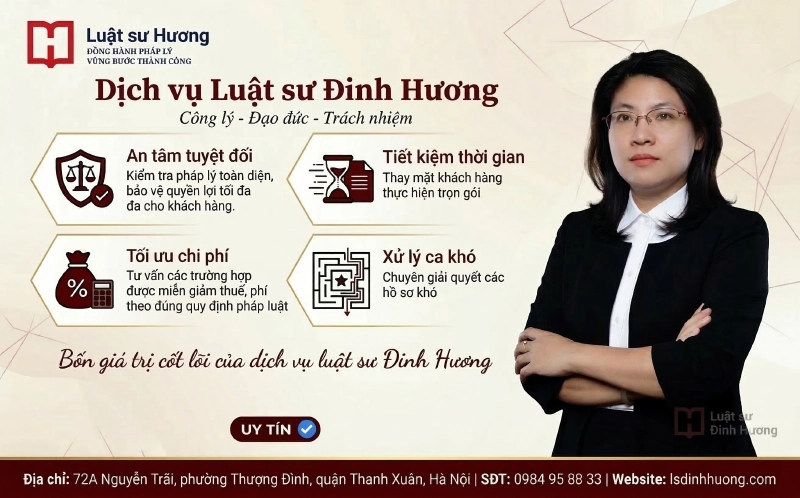 Dịch vụ Luật sư Đinh Hương - Chất lượng, uy tín và hiệu quả cao Dịch vụ Luật sư Đinh Hương - Chất lượng, uy tín và hiệu quả cao
