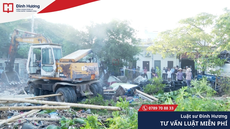 điều kiện của cưỡng chế thu hồi đất