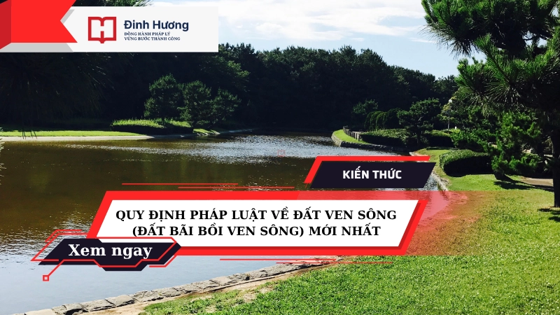 luật đất đai ven sông