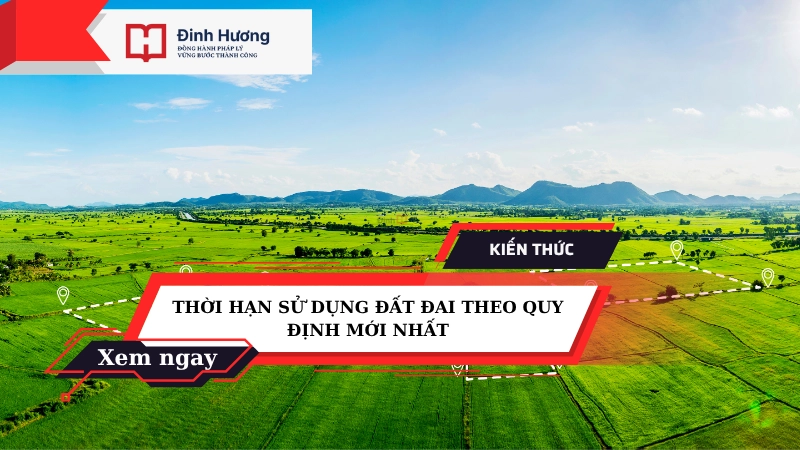 thời hạn sử dụng đất