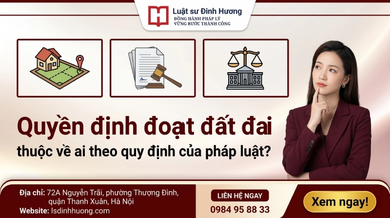 quyền định đoạt đất đai
