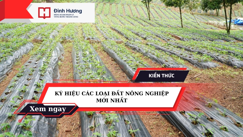 ký hiệu đất nông nghiệp