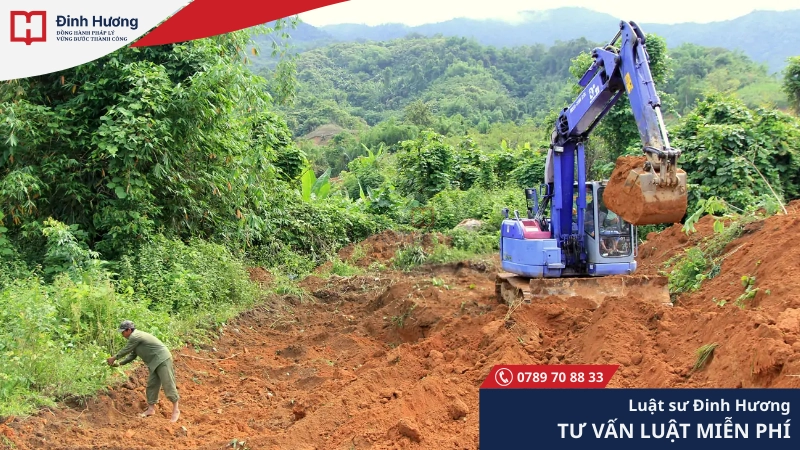 Tự ý khai hoang trái phép có thể bị thu hồi đất mà không được bồi thường