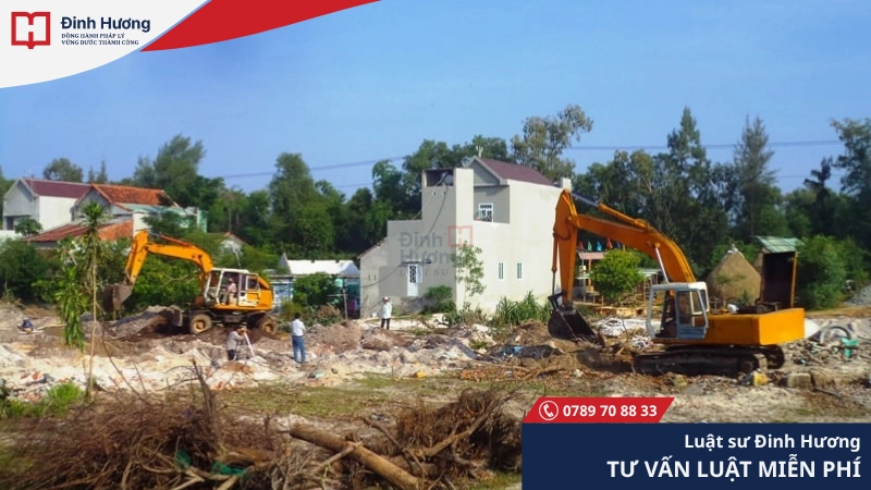 Người dân được bồi thường khi đất trưng dụng bị hư hại Người dân được bồi thường khi đất trưng dụng bị hư hại