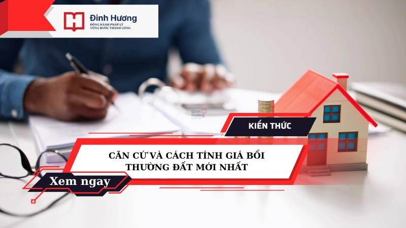 cách tính giá đất bồi thường