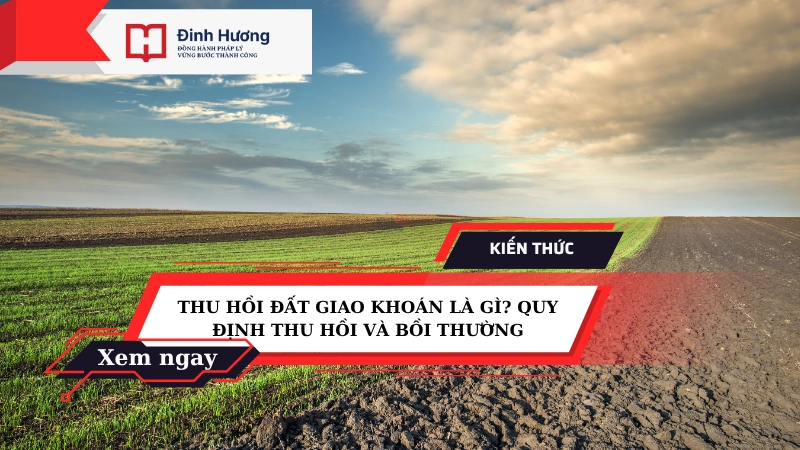 thu hồi đất giao khoán