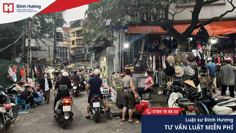 thu hồi đất vỉa hè bị lấn chiếm