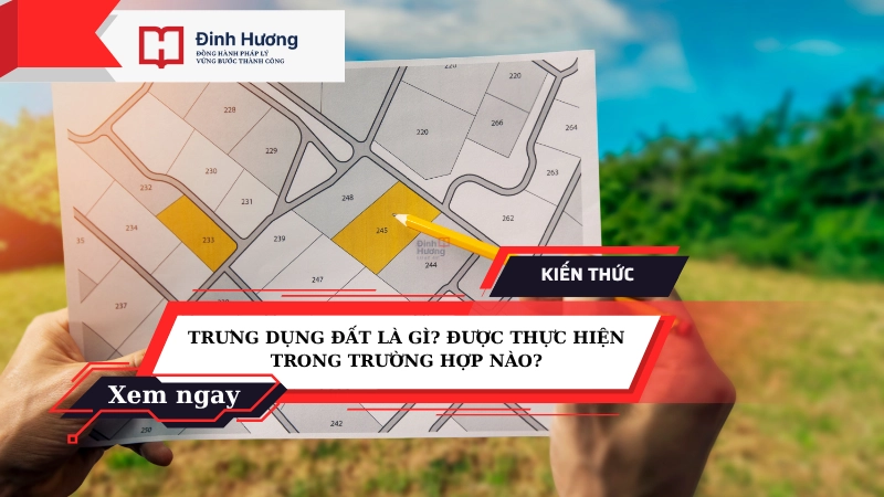 trưng dụng đất