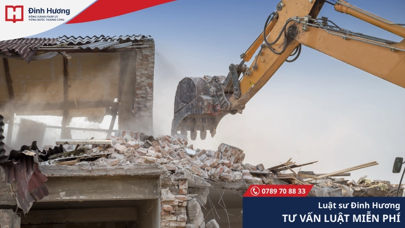 Bồi thường thiệt hại về nhà ở, công trình Bồi thường thiệt hại về nhà ở, công trình