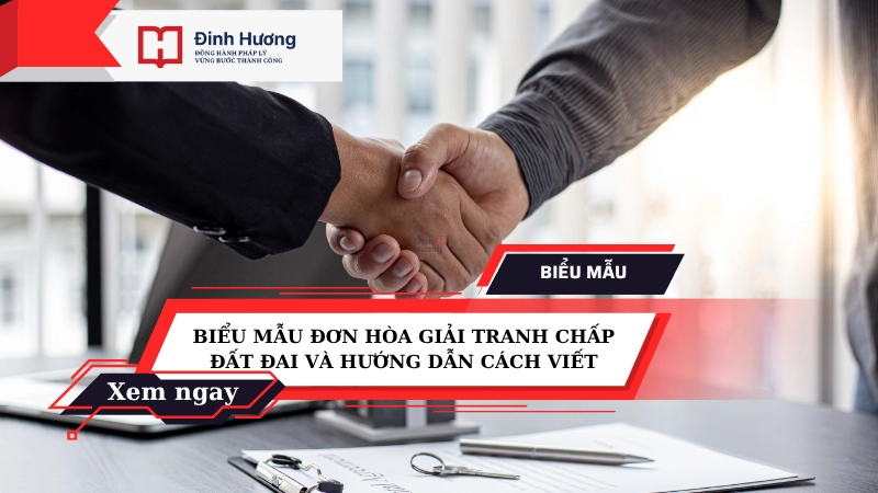 đơn yêu cầu hòa giải tranh chấp đất đai