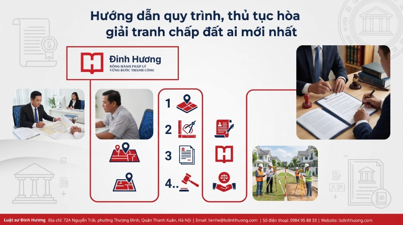 hòa giải tranh chấp đất đai