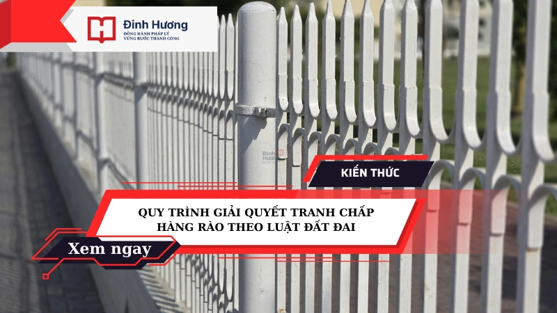 tranh chấp hàng rào