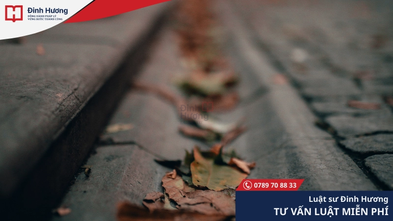 Một số trường hợp như rãnh nước, bờ đất là trường hợp đặc biệt cần lưu ý