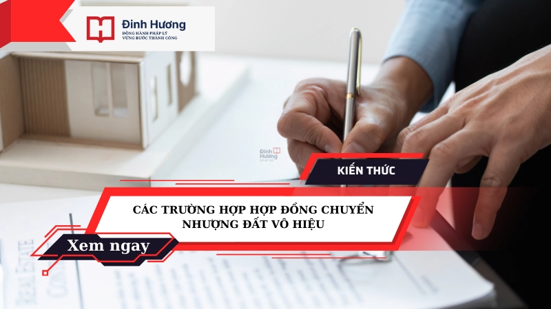 trường hợp hợp đồng chuyển nhượng đất vô hiệu