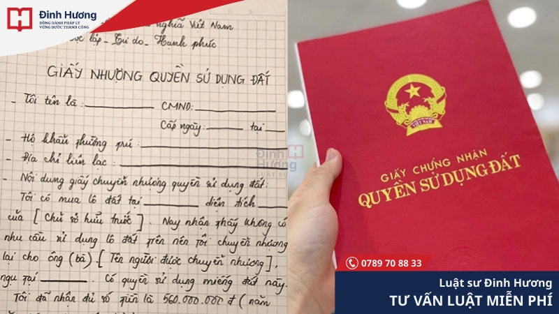 Thực trạng mua bán đất bằng giấy viết tay rất phổ biến tại Việt Nam