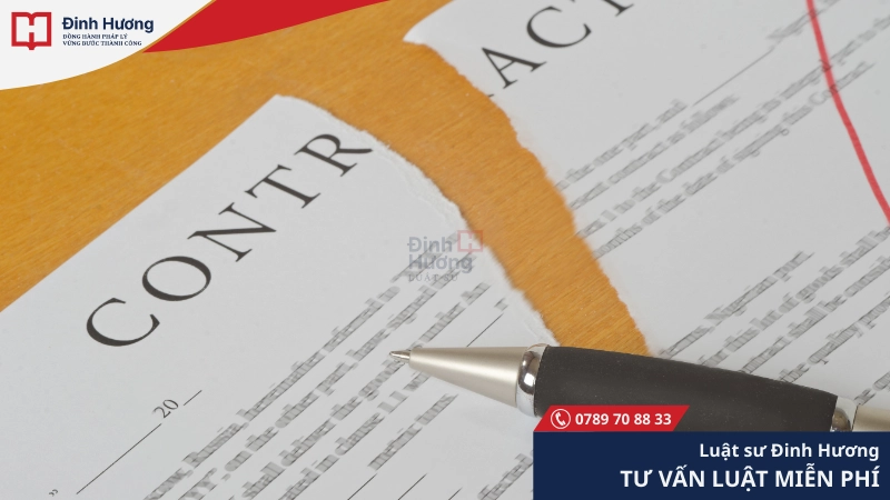 Cần lưu ý 1 vài trường hợp hợp đồng đặt cọc bị vô hiệu