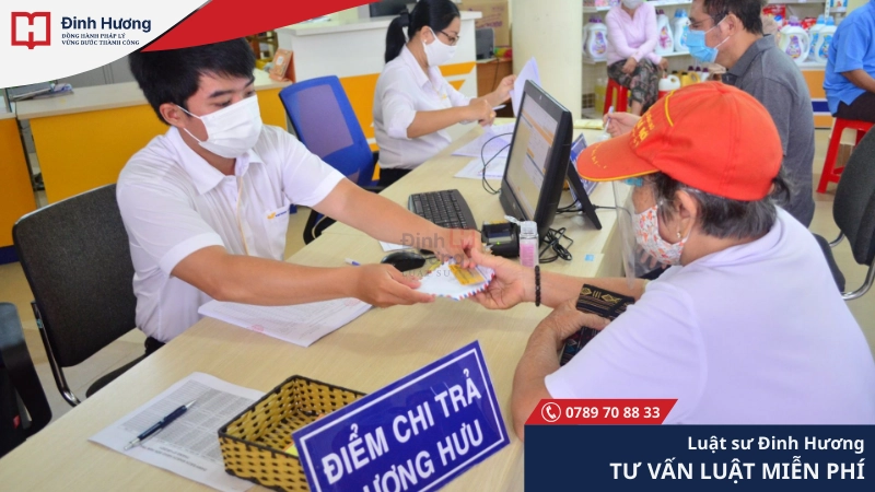 Người được hưởng lương hưu hằng tháng không được hỗ trợ