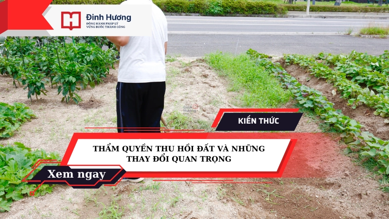 thẩm quyền thu hồi đất