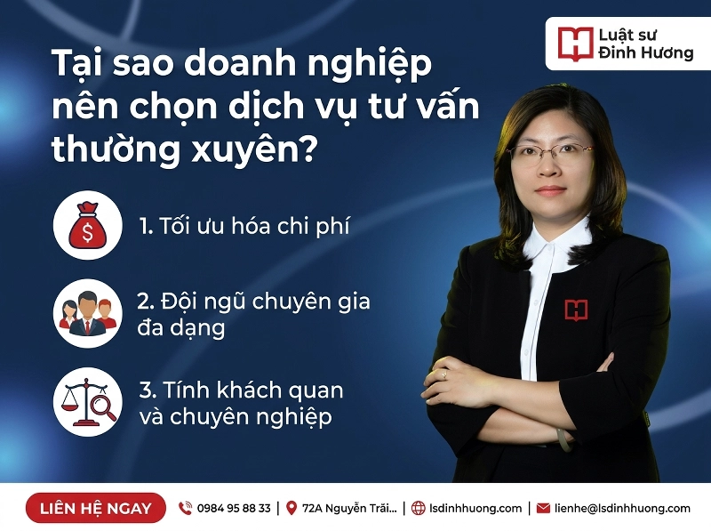 Tại sao doanh nghiệp nên chọn dịch vụ tư vấn thường xuyên