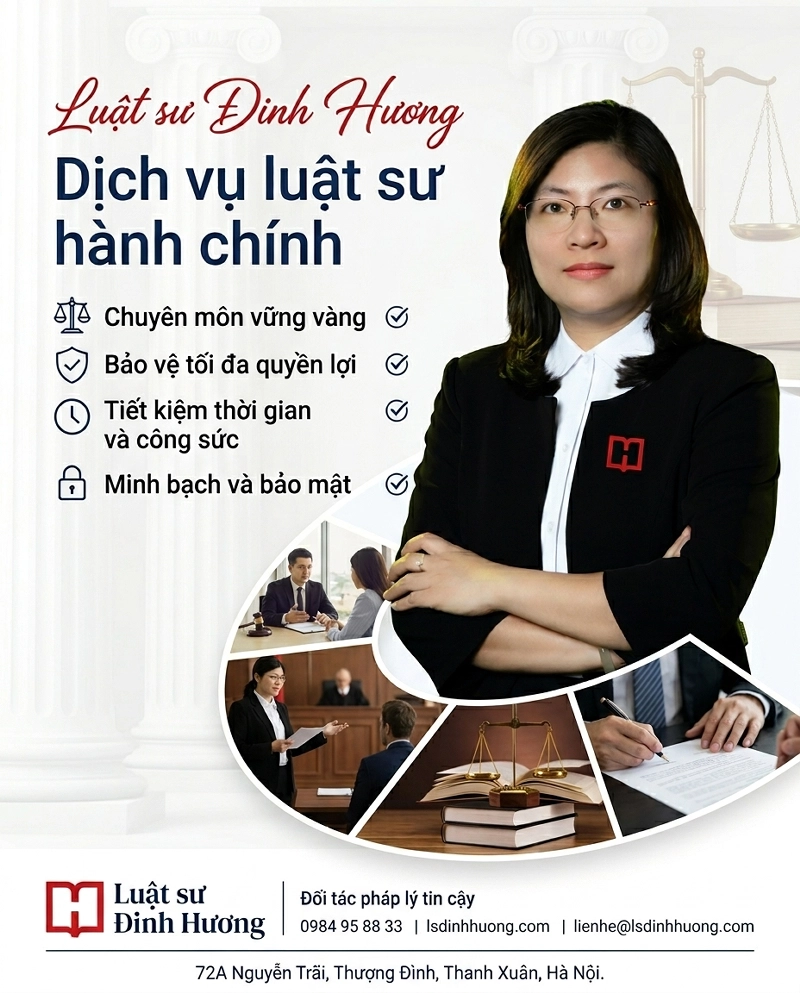 Dịch vụ luật sư hành chính của luật sư Đinh Hương