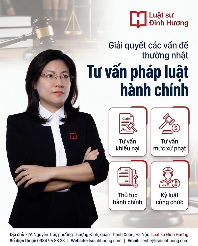 Tư vấn luật hành chính để giải quyết các vấn đề thường nhật