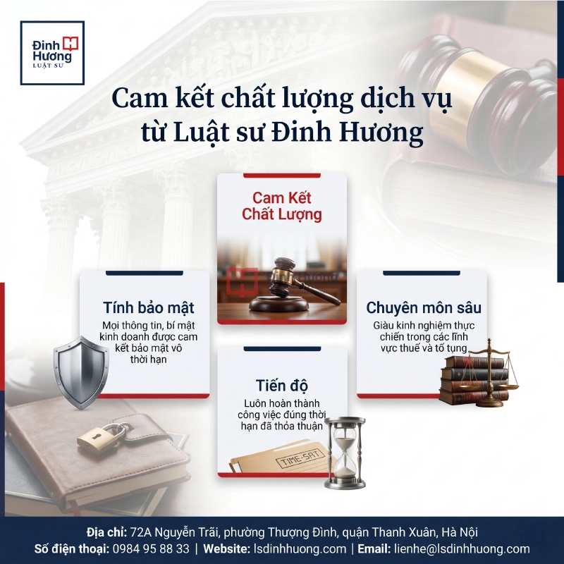 Cam kết chất lượng dịch vụ của luật sư Đinh Hương Cam kết chất lượng dịch vụ của luật sư Đinh Hương