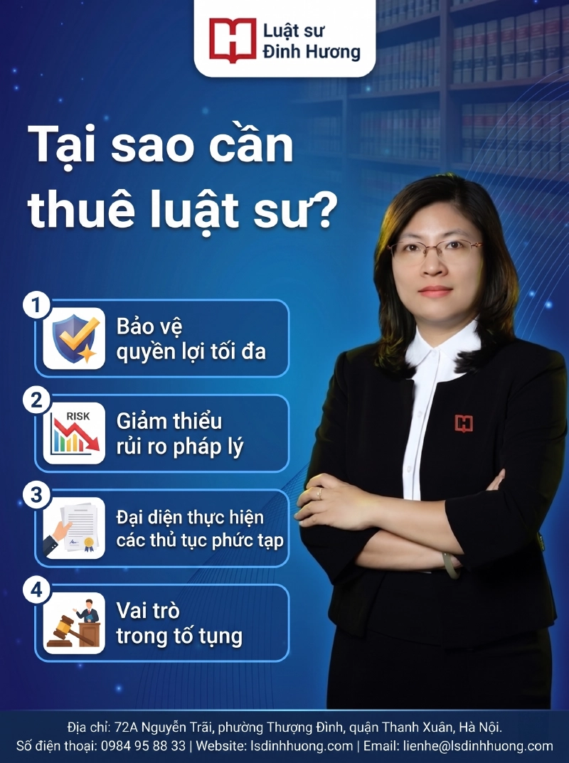 lý do bạn nhất định phải thuê luật sư