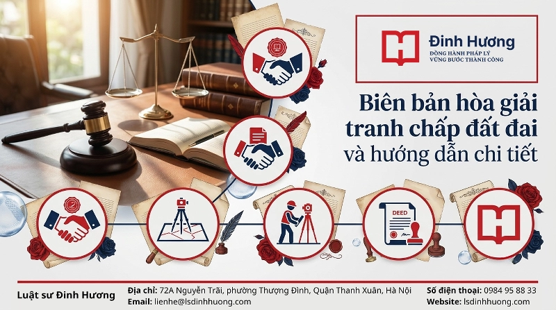 Biên bản hòa giải tranh chấp đất đai