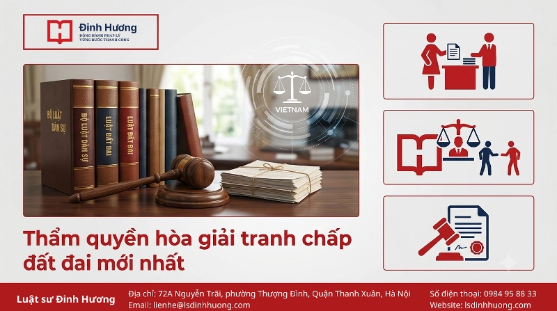Thẩm quyền hòa giải tranh chấp đất đai