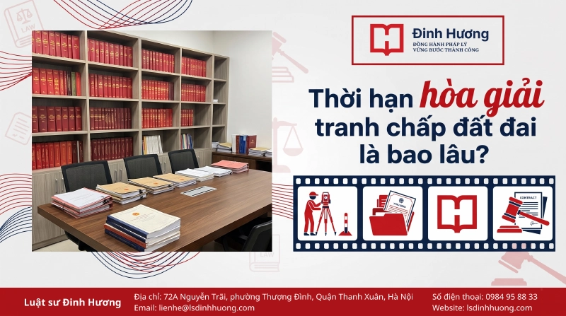 Thời hạn hòa giải tranh chấp đất đai